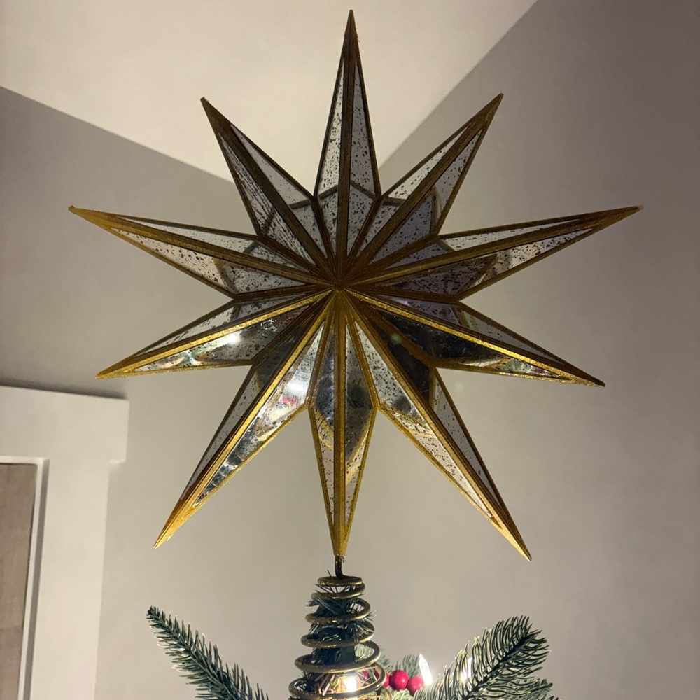 NEW Pottery Barn Star Tree Topper - Picture 2 of 3